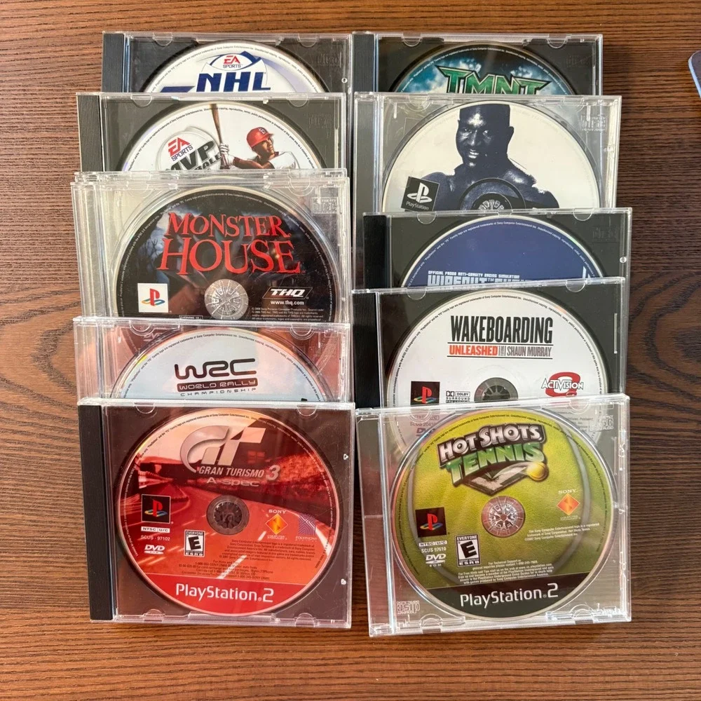 Sony PlayStation 2 Video Game‎ Lot 11 Games PS2 Generic Cases TESTED WORKING